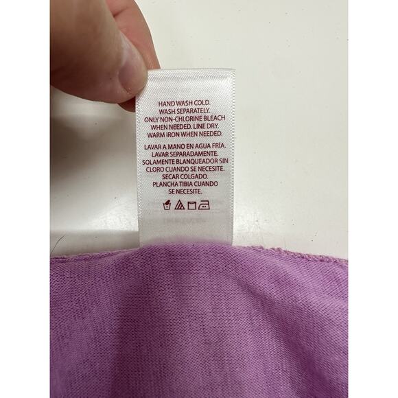 Unbranded Womens Scarf One Size Vibrant Orchid Purple Infinity Scarf Eyelet Lace - Picture 7 of 10